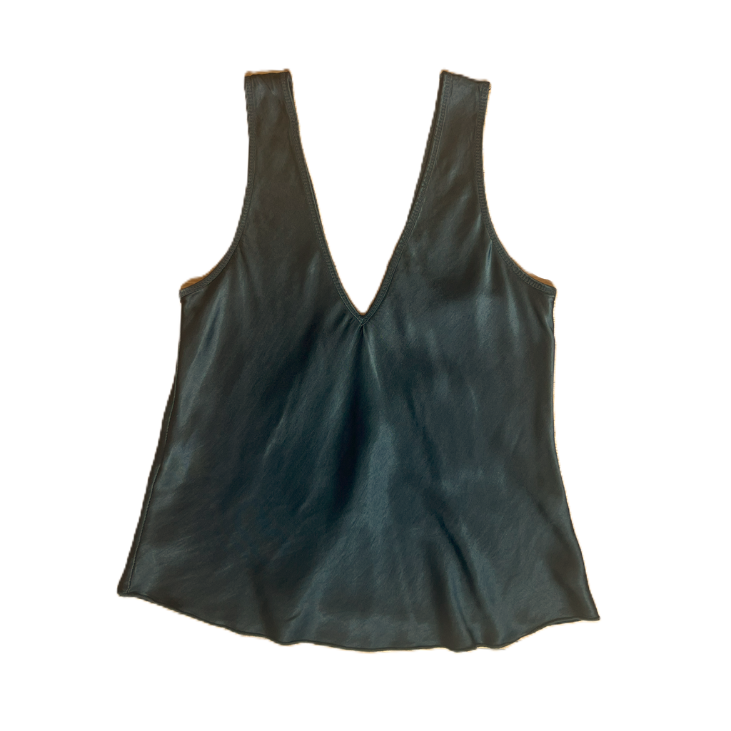 Orietta Satin Tank