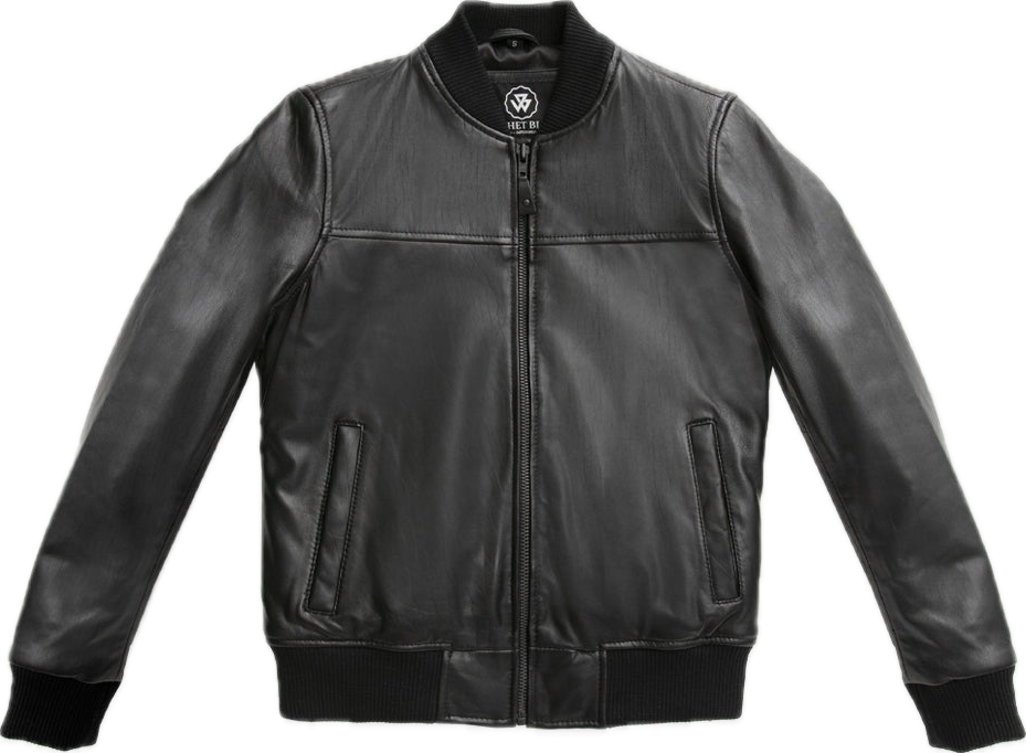 Dani Leather Bomber Jacket
