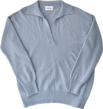 Load image into Gallery viewer, Cashmere Mix Polo Sweater