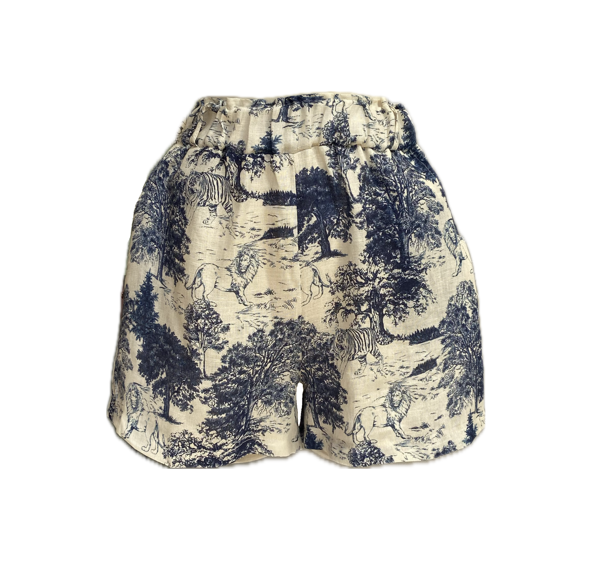 Lion Linen Short