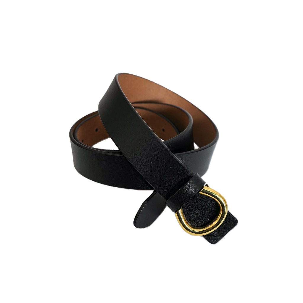 Minimalist Gold Horseshoe Belt