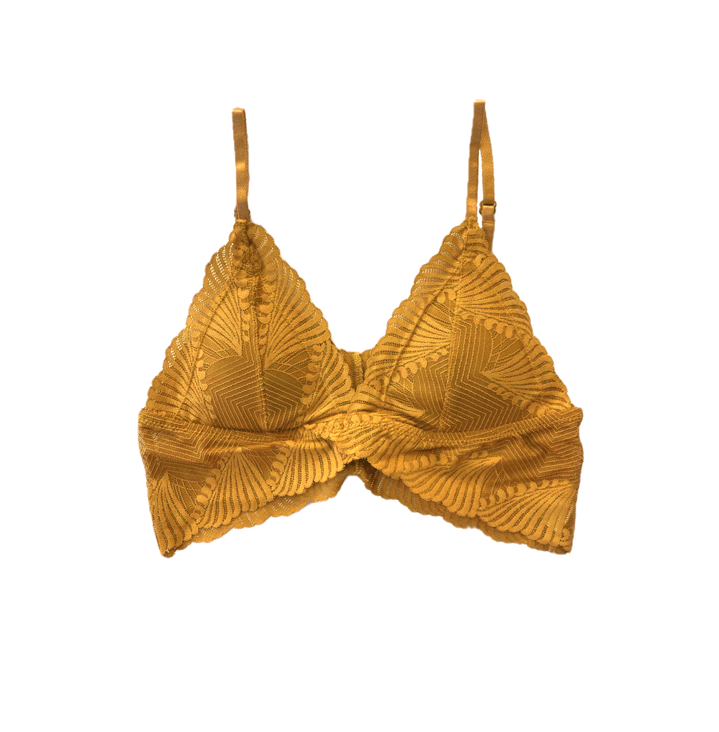 Butterfly Scallop Lace Bralette