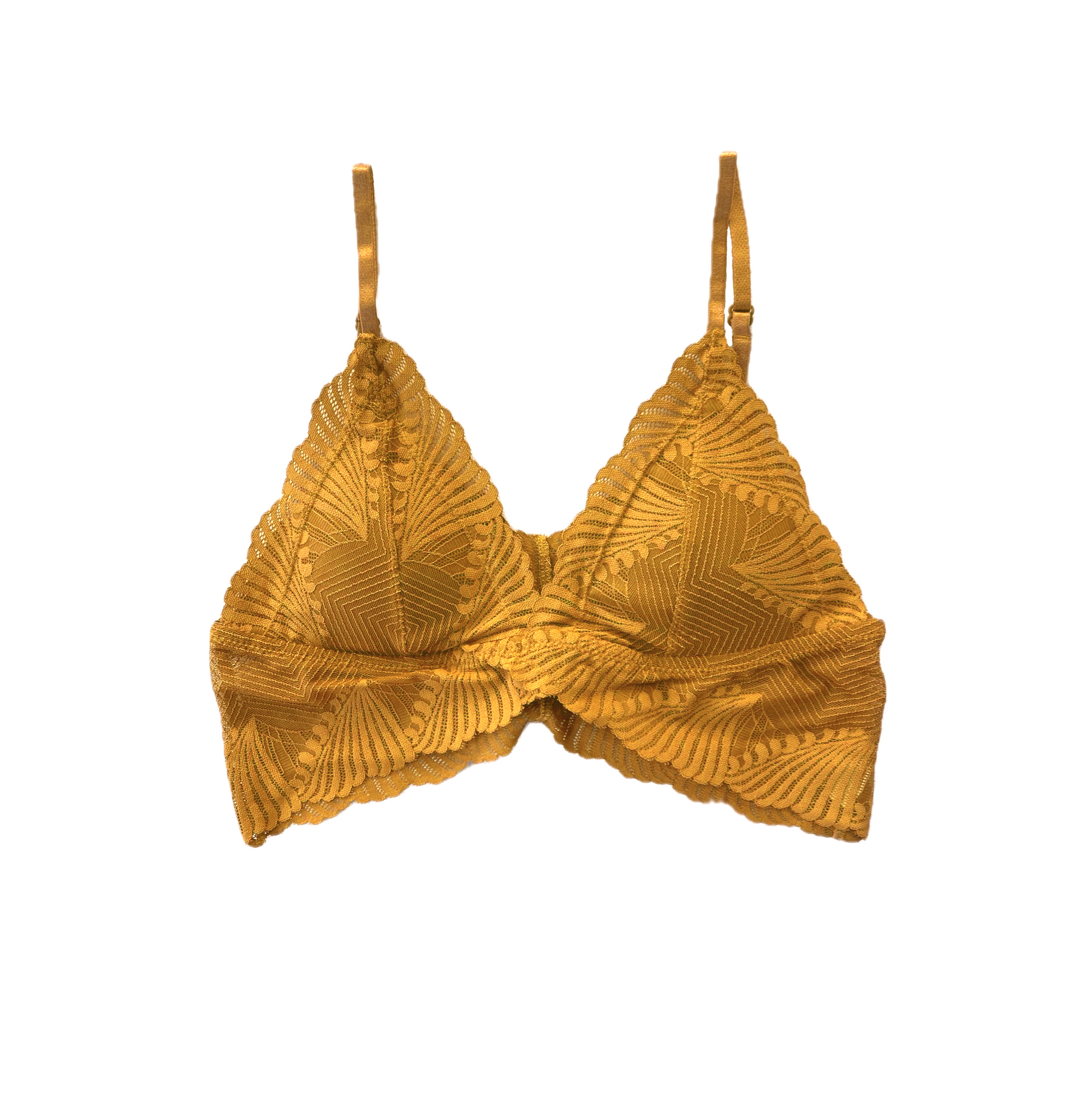 Butterfly Scallop Lace Bralette