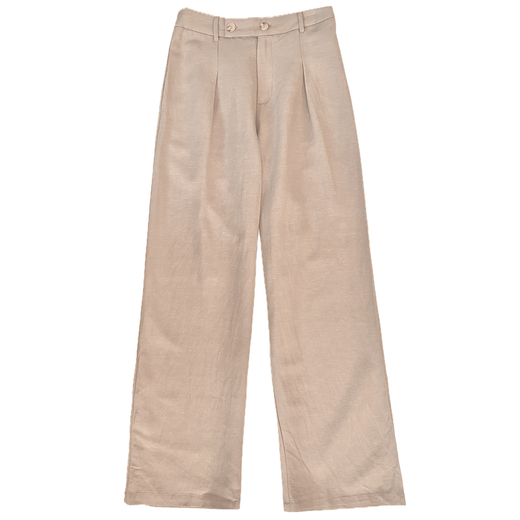 Wide Leg Linen Pants