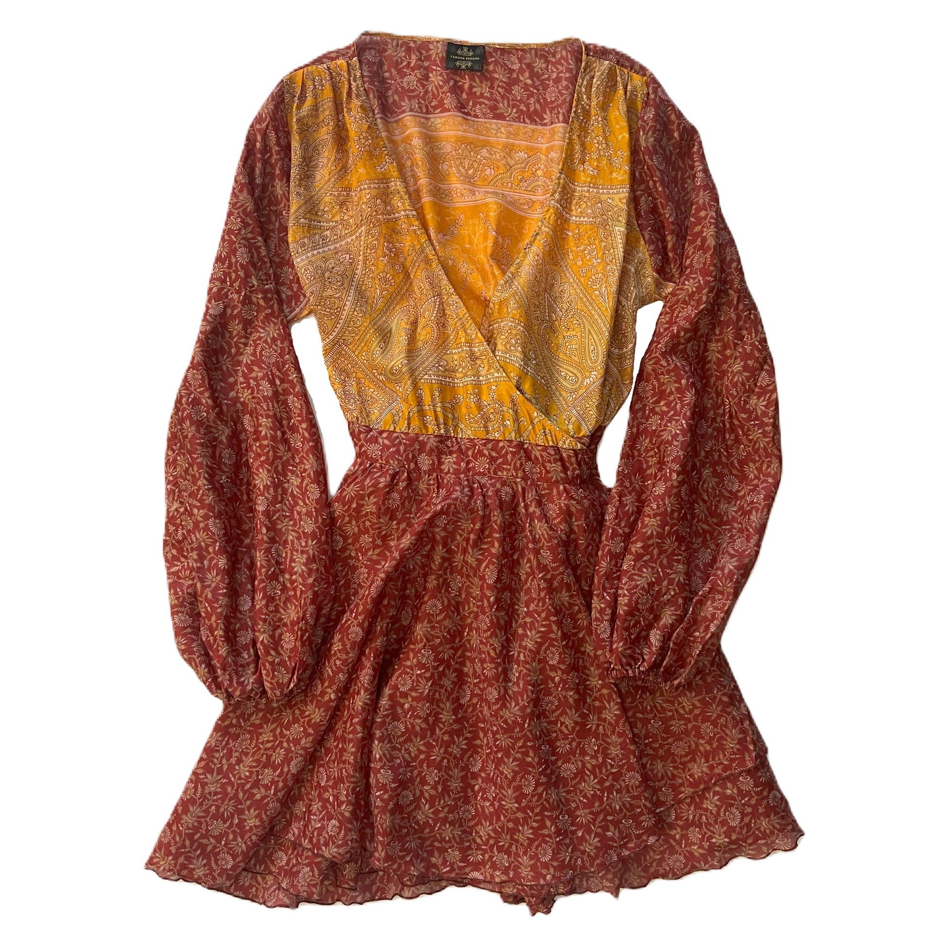 Recycled Pure Silk Dress