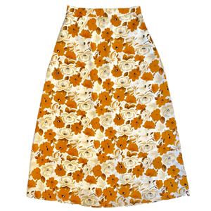 Amber Floral Midi Skirt