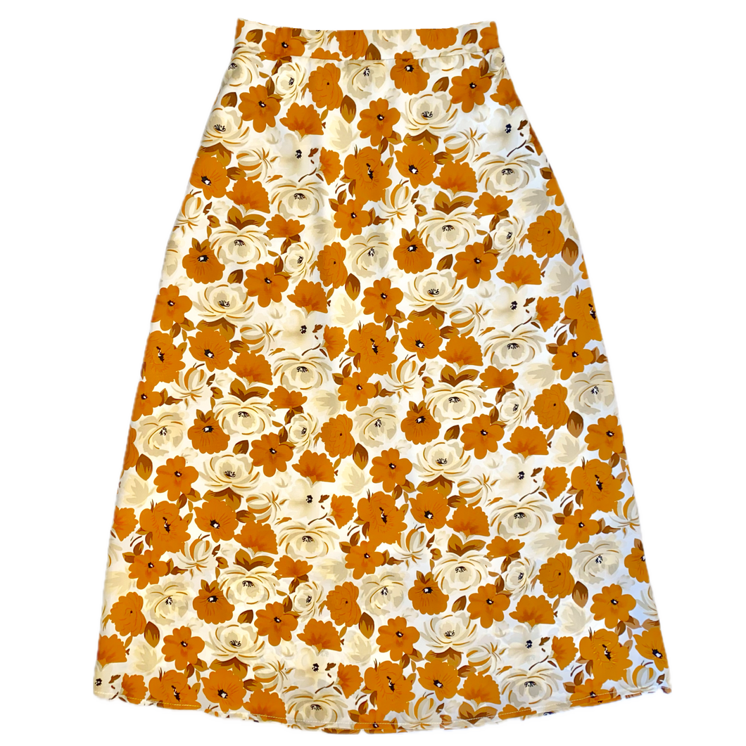 Amber Floral Midi Skirt