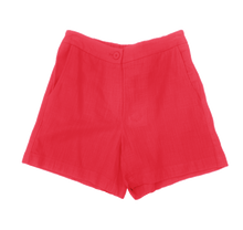 Load image into Gallery viewer, Coral Linen Blend Shorts