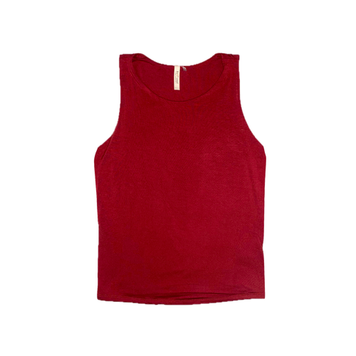 Double Lined Round Neck Tank