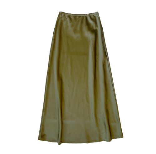 Willow Satin Midi Skirt