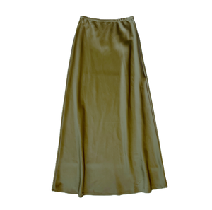 Willow Satin Midi Skirt