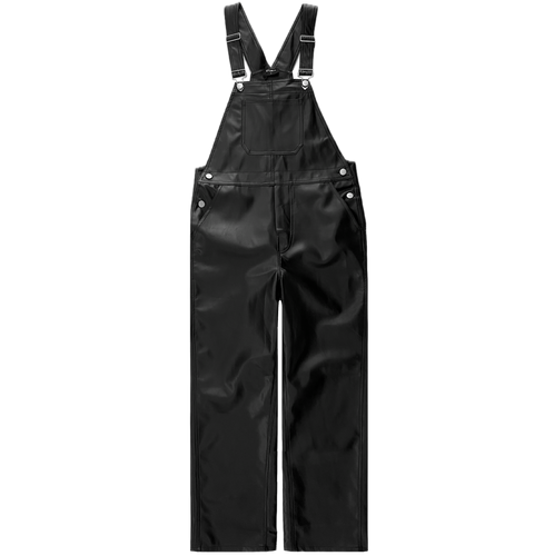 Charli Faux Leather Overalls