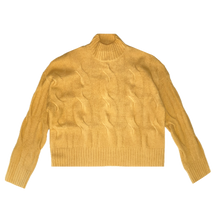 Load image into Gallery viewer, Saffron Cable Knit Sweater