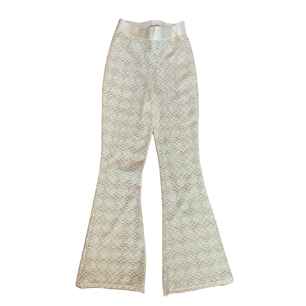Geo Mesh Flare Pant