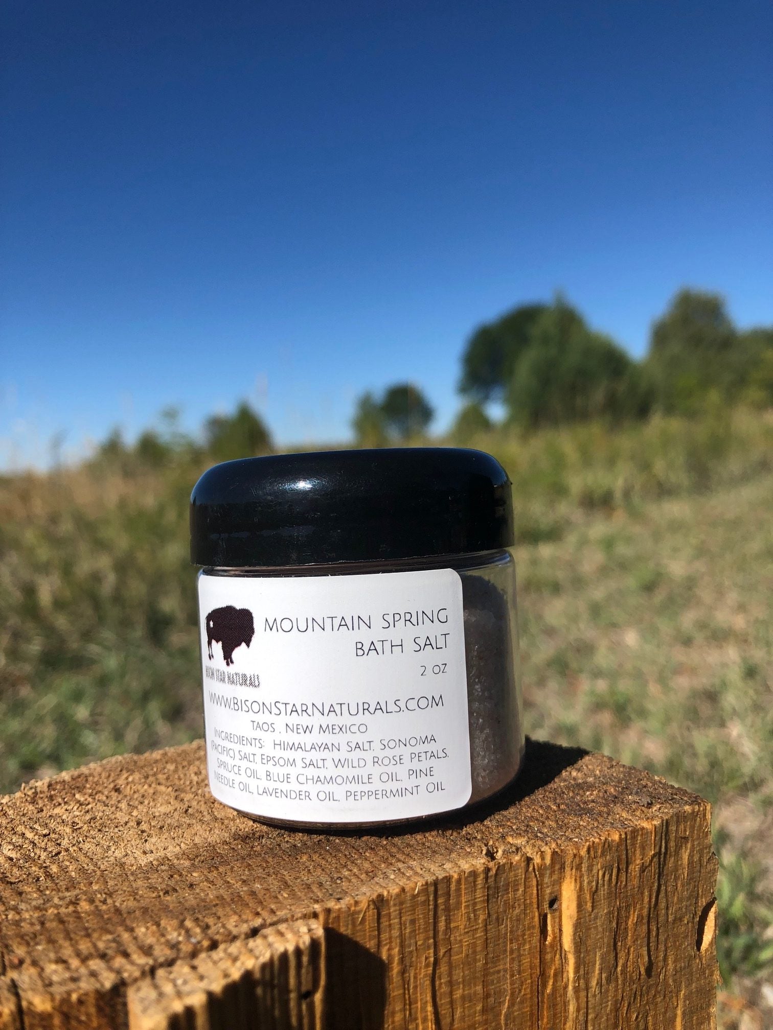 Bison Star Mountain Spring Bath Salts
