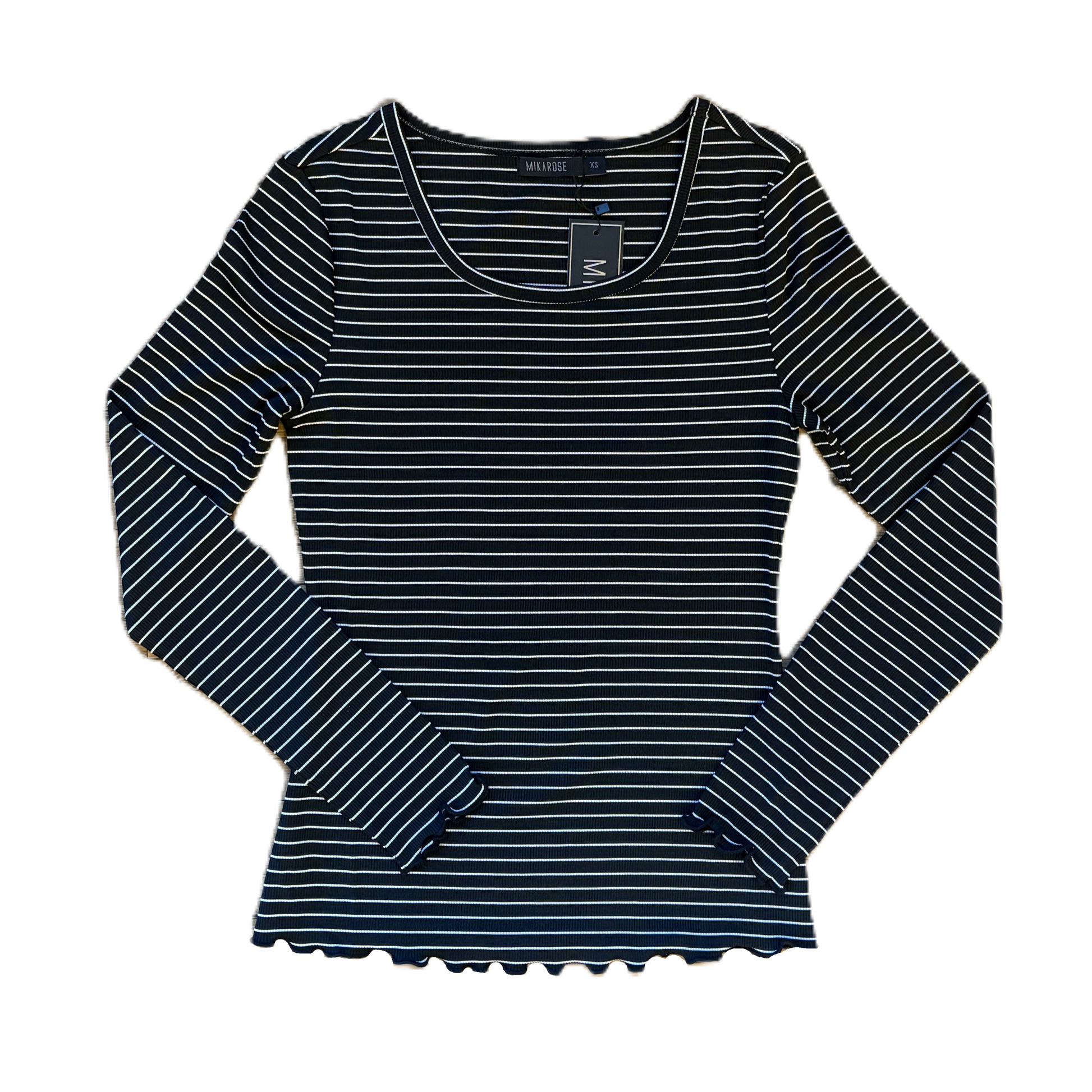 Long Sleeve Ribbed Tee