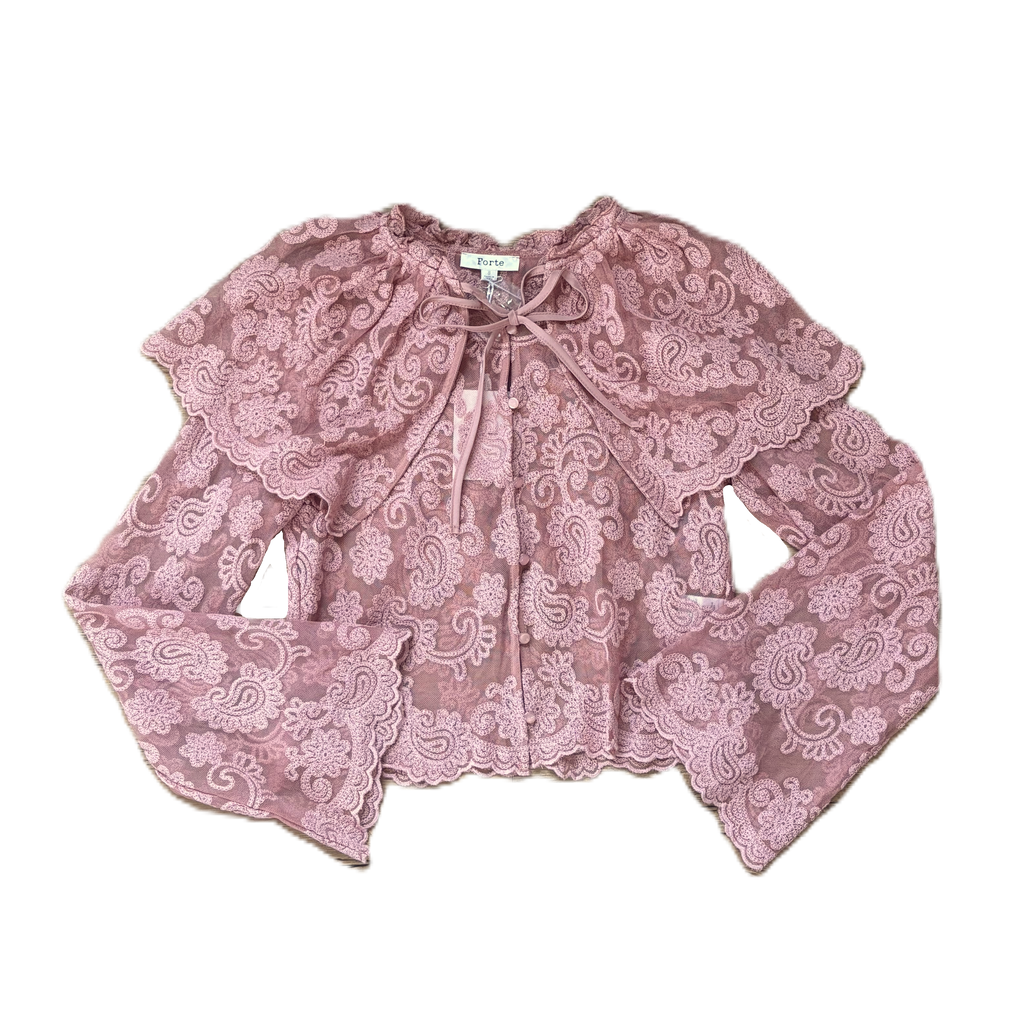 Etta Layered Lace Blouse