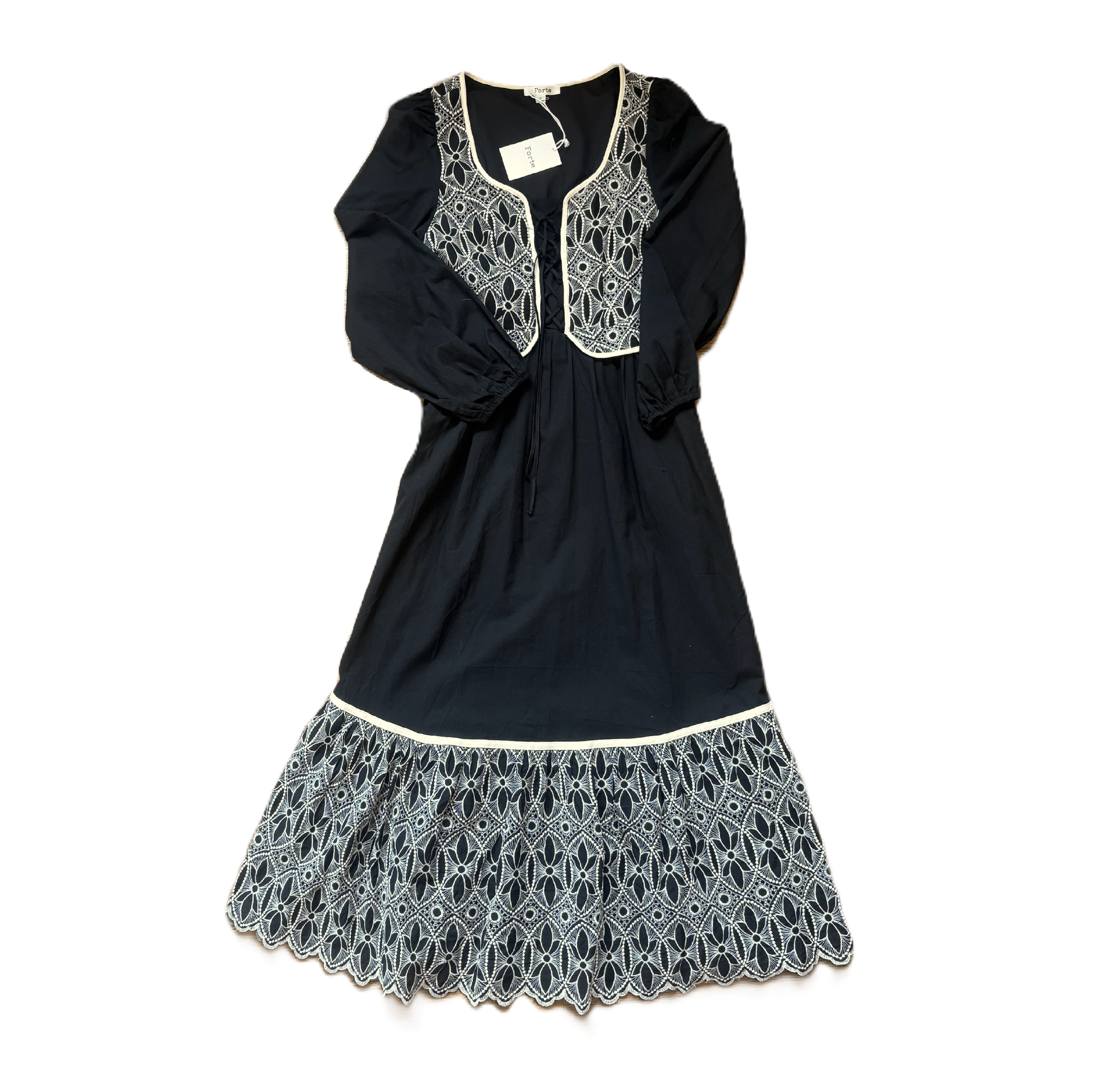 Aggie Embroidered Maxi Dress