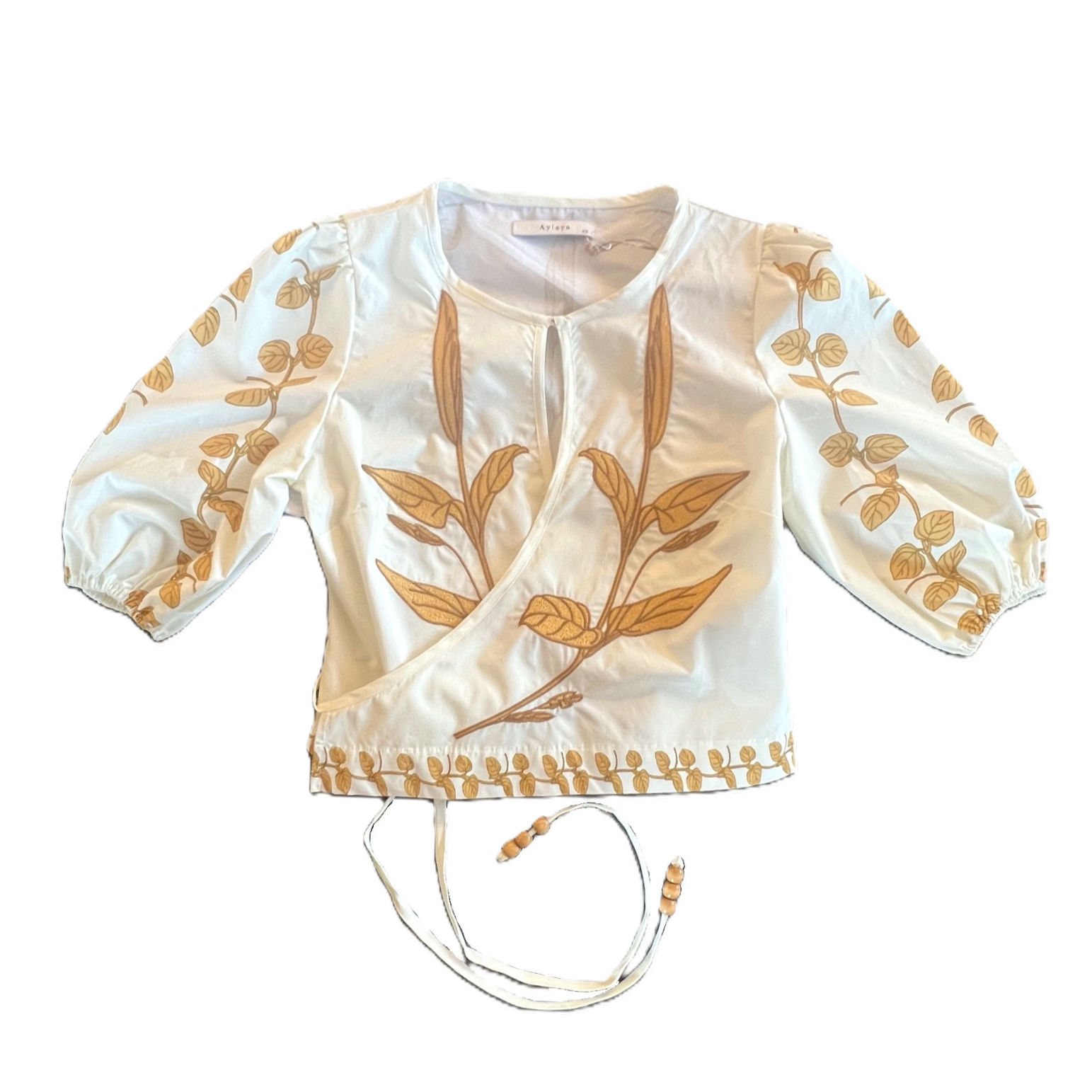 Aria Keyhole Wrap Top