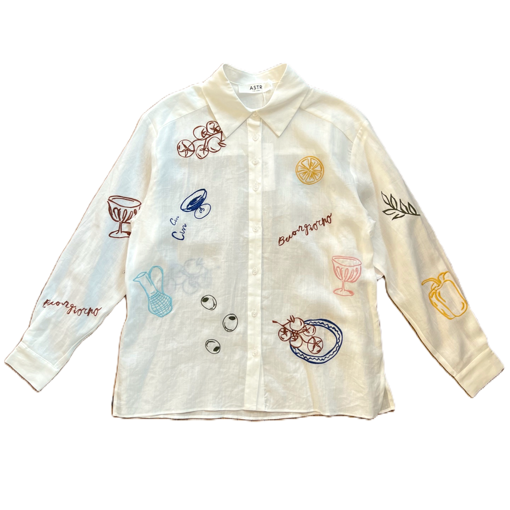 Trace Picnic Button Up