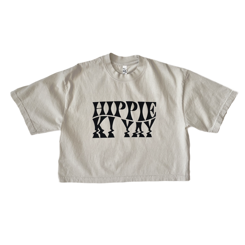 Hippie Ki Yay Cropped Tee