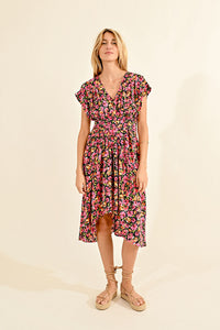 Aino Floral Midi Dress