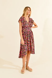 Aino Floral Midi Dress