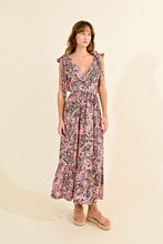 Load image into Gallery viewer, Emylia Print Maxi Dress