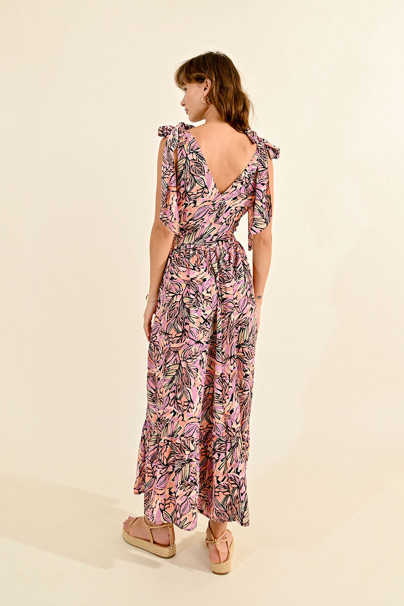 Emylia Print Maxi Dress