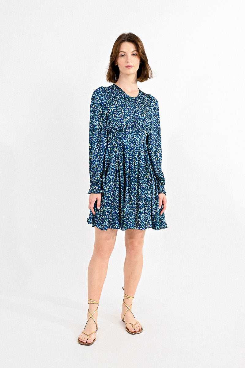 Lara LS Printed Dress