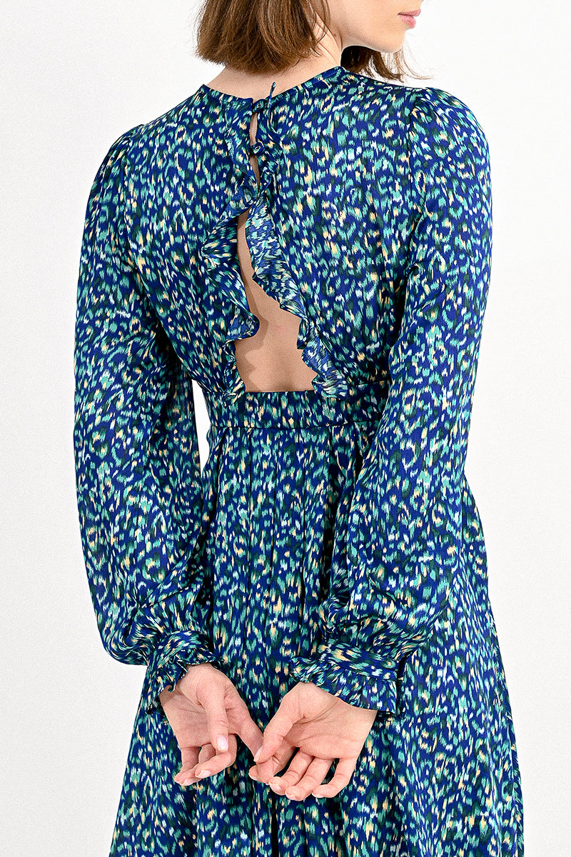 Lara LS Printed Dress