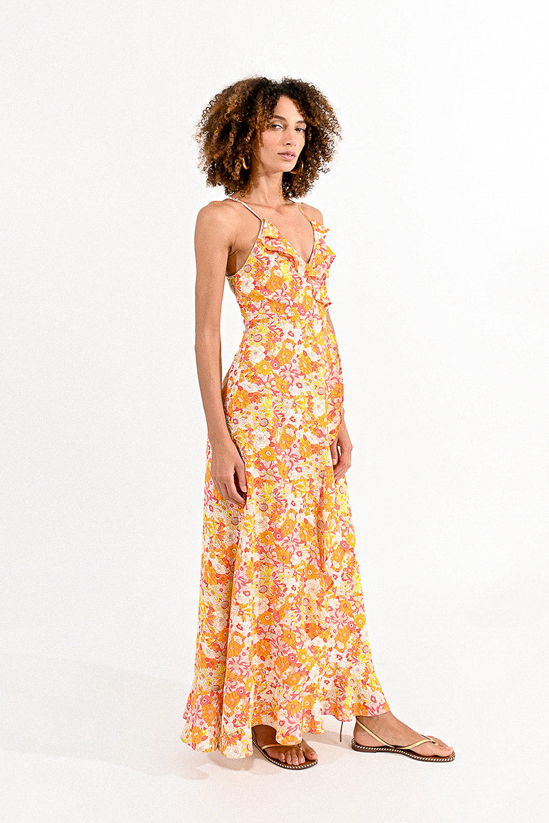 Millie Floral Maxi Dress