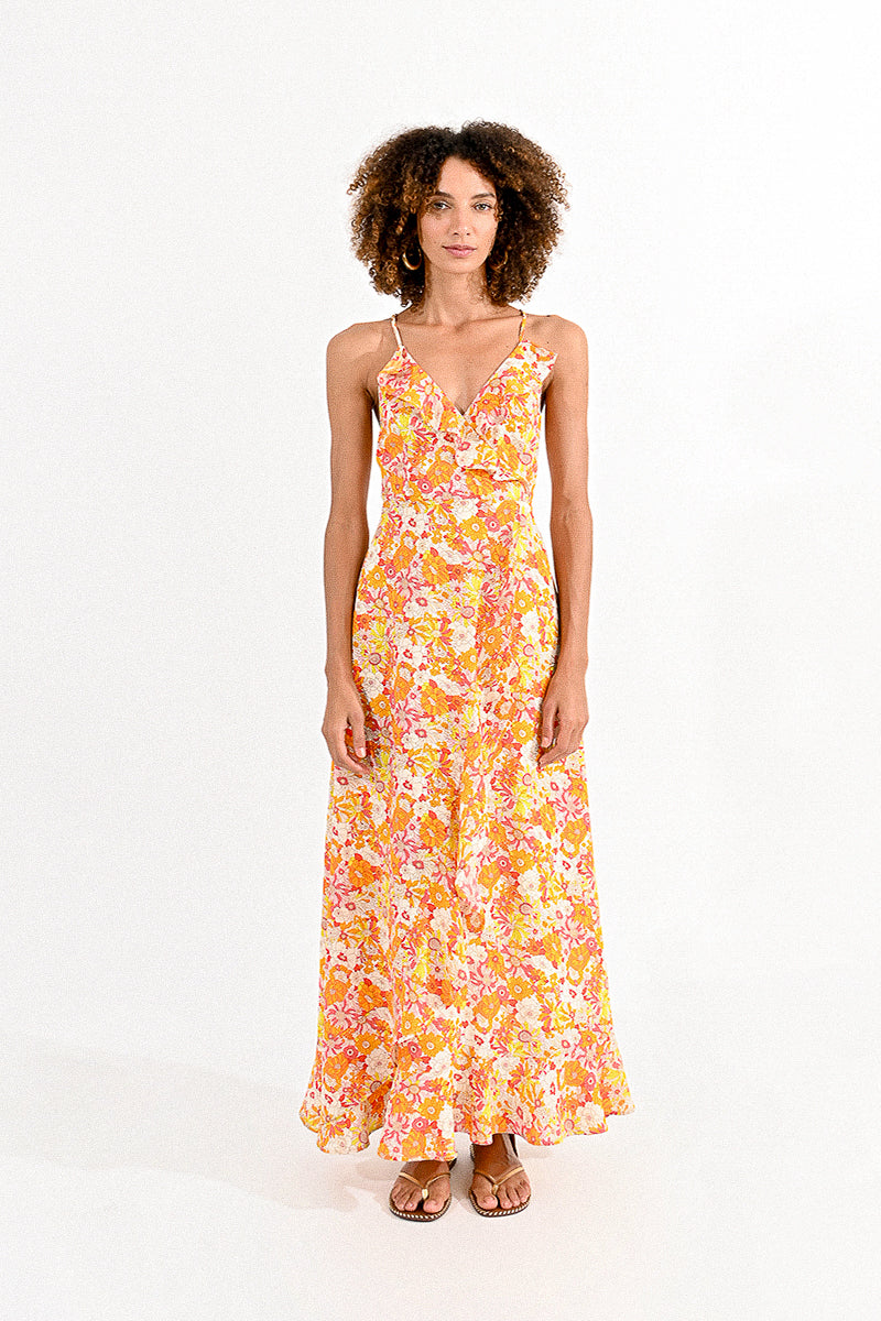 Millie Floral Maxi Dress