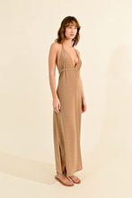 Load image into Gallery viewer, Cleopatra Halter Maxi Dress