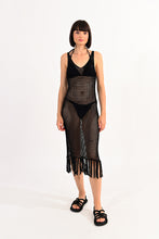 Load image into Gallery viewer, Angeline Net Fringe Dress