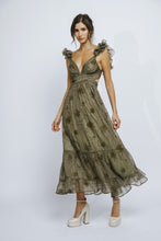 Load image into Gallery viewer, Joie Ruffle Maxi Dress