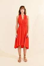 Load image into Gallery viewer, Kristen Pleated Midi Dress