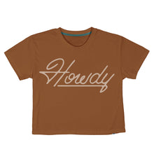 Load image into Gallery viewer, Howdy Dude Crop Tee