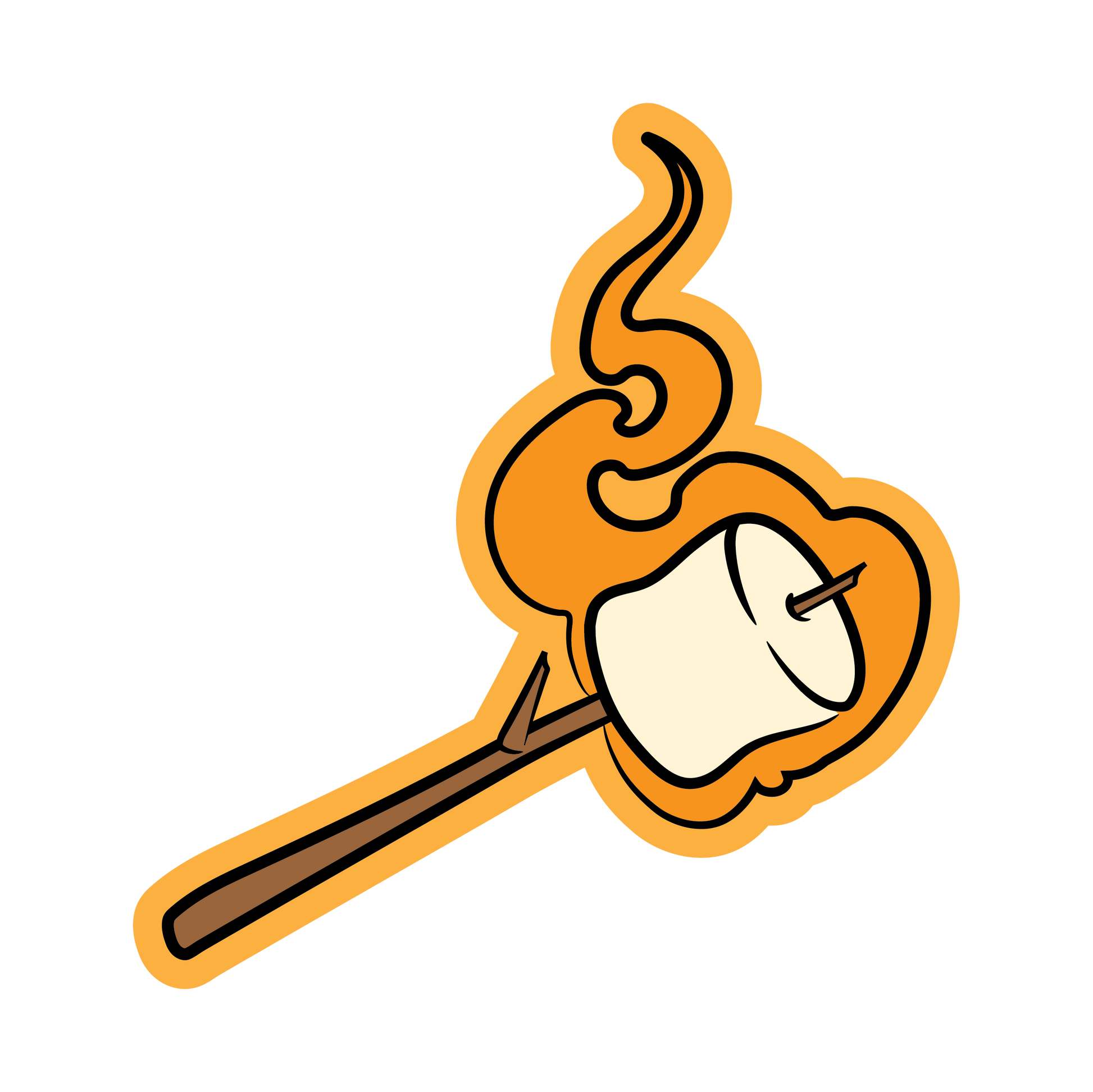 Toasty Mellow Sticker
