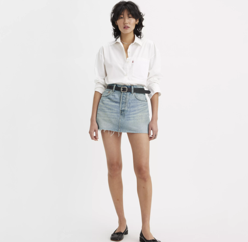 Icon Denim Skirt