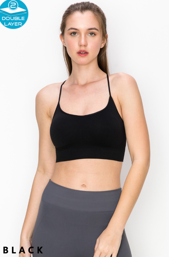 Padded Racerback Bra