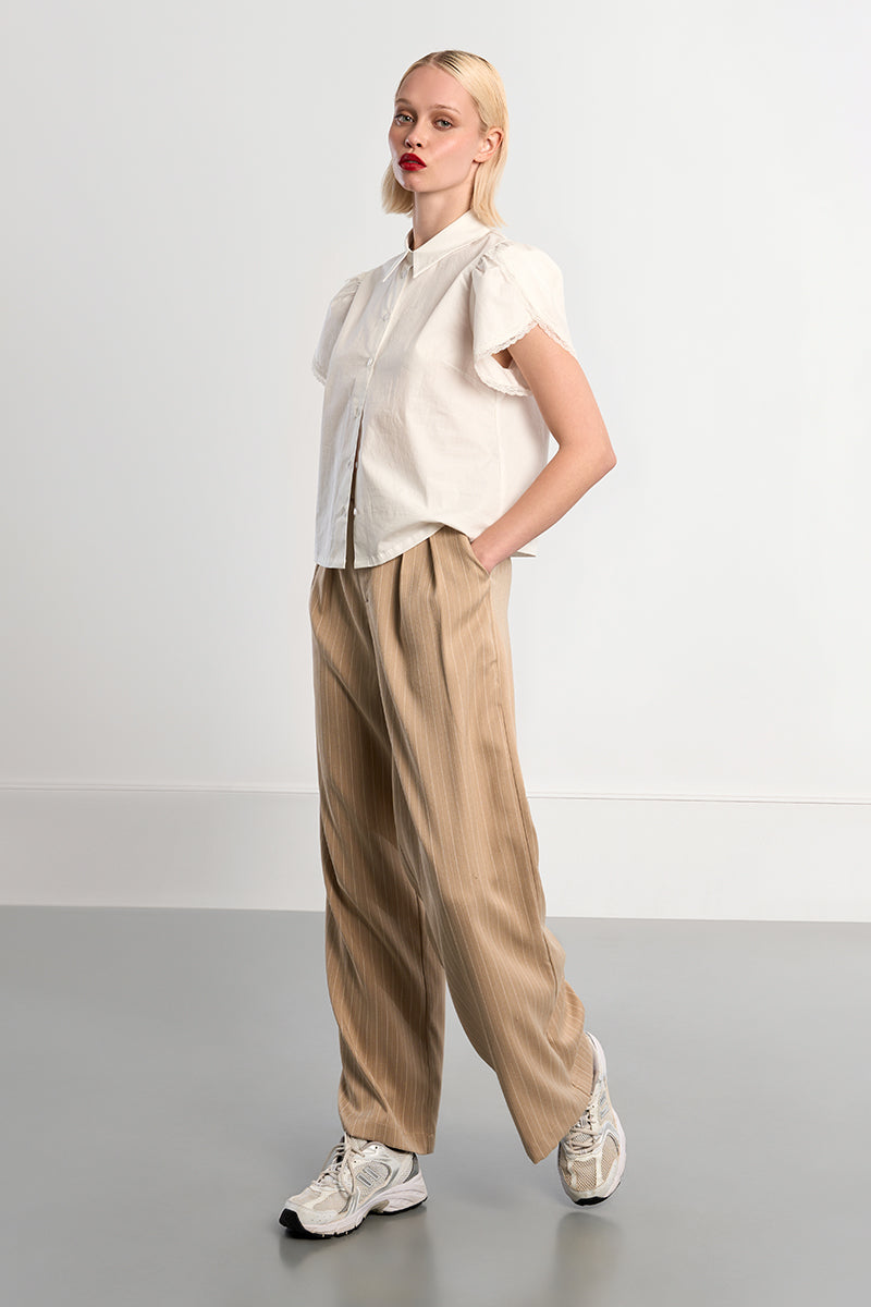 Brigitta Pinstripe Trouser