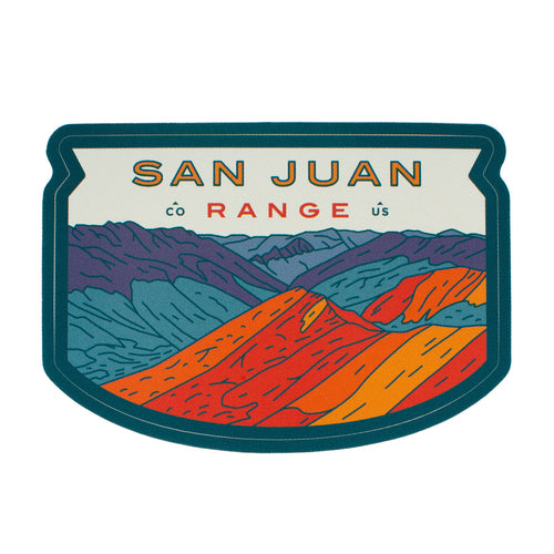San Juan Range Sticker