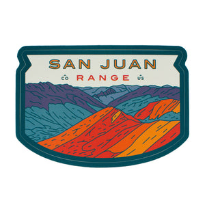 San Juan Range Sticker