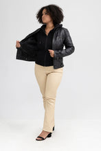 Load image into Gallery viewer, April Lambskin Leather Jacket