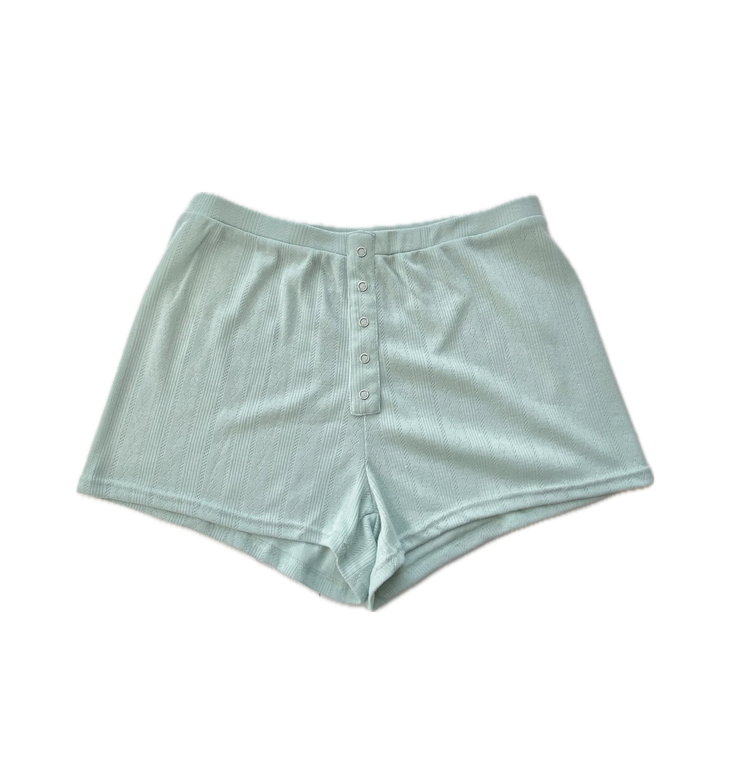 Front Snap Lounge Shorts