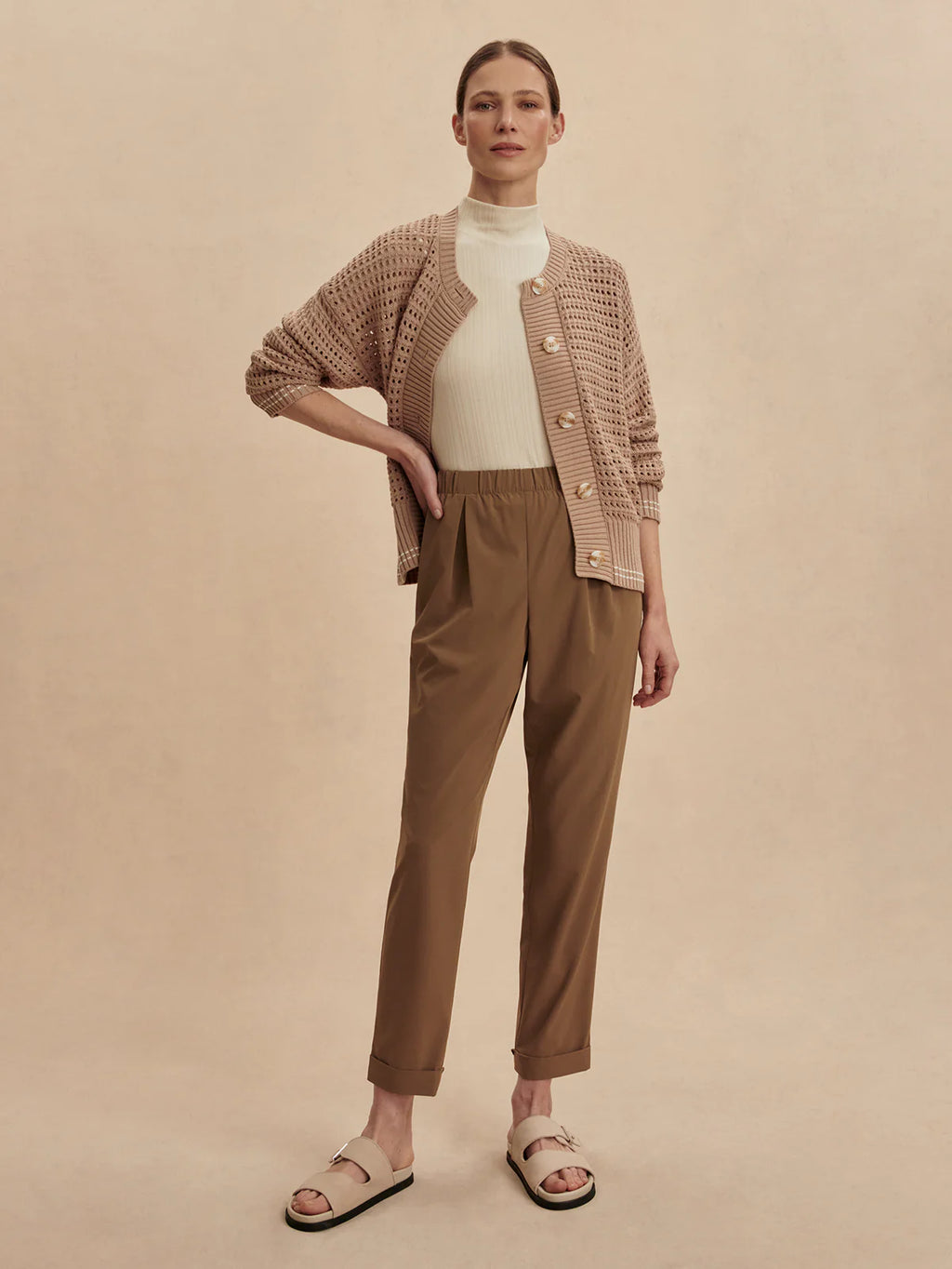Alana Slim Tapered Cuff Pant-29