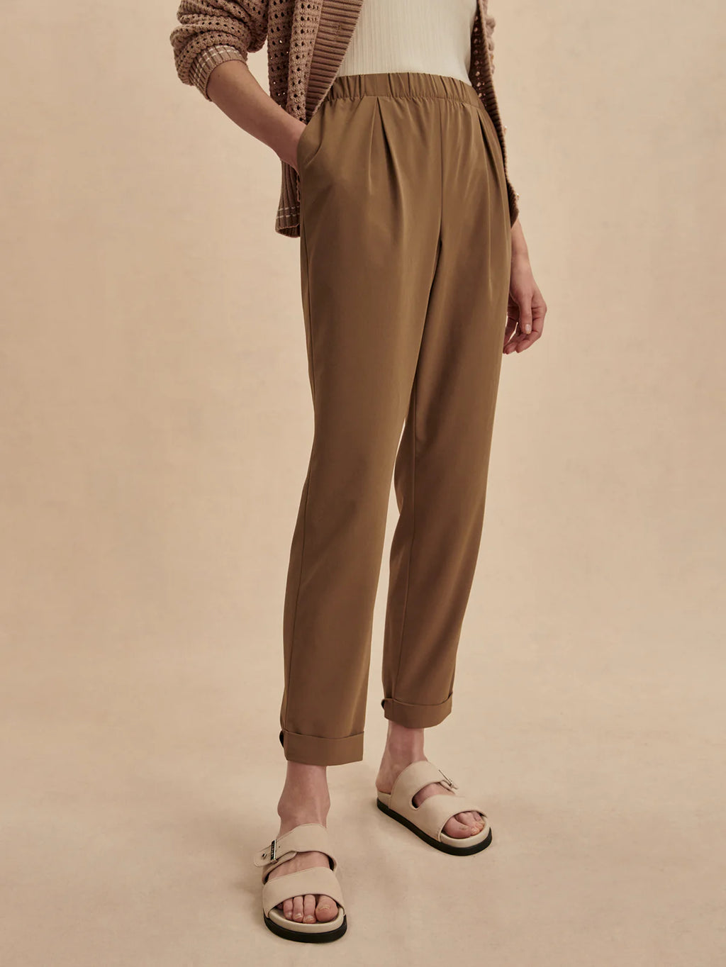 Alana Slim Tapered Cuff Pant-29
