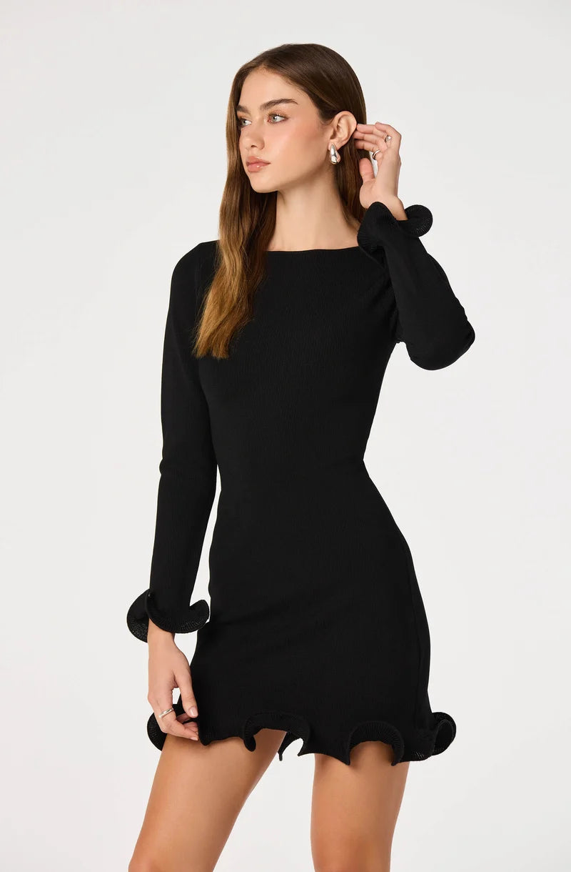 Aleah Ruffle Mini Dress