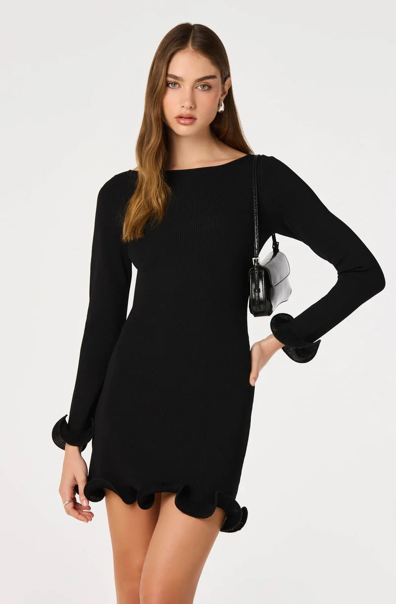Aleah Ruffle Mini Dress